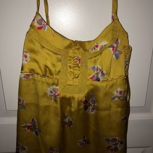 Small Yellow American Eagle Tank Top